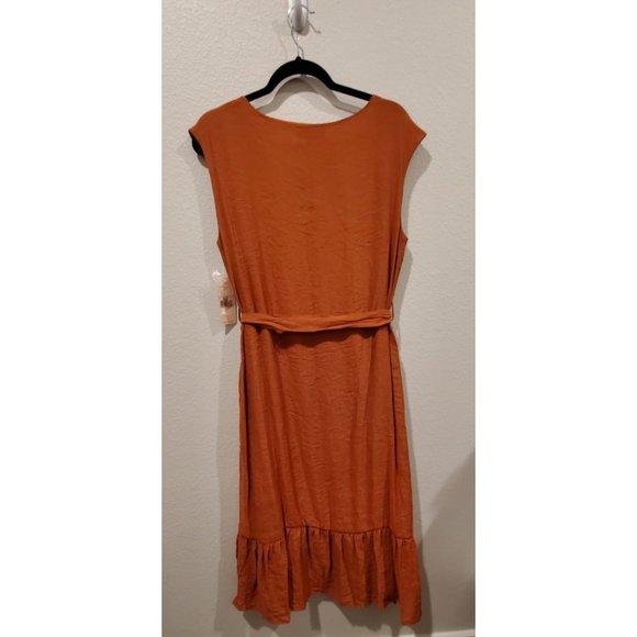 NANETTE LEPORE V-neck Button Front Midi Dress - Picture 4 of 4